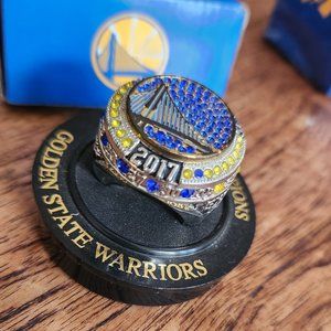 Warriors NBA 2017 championship replica  ring